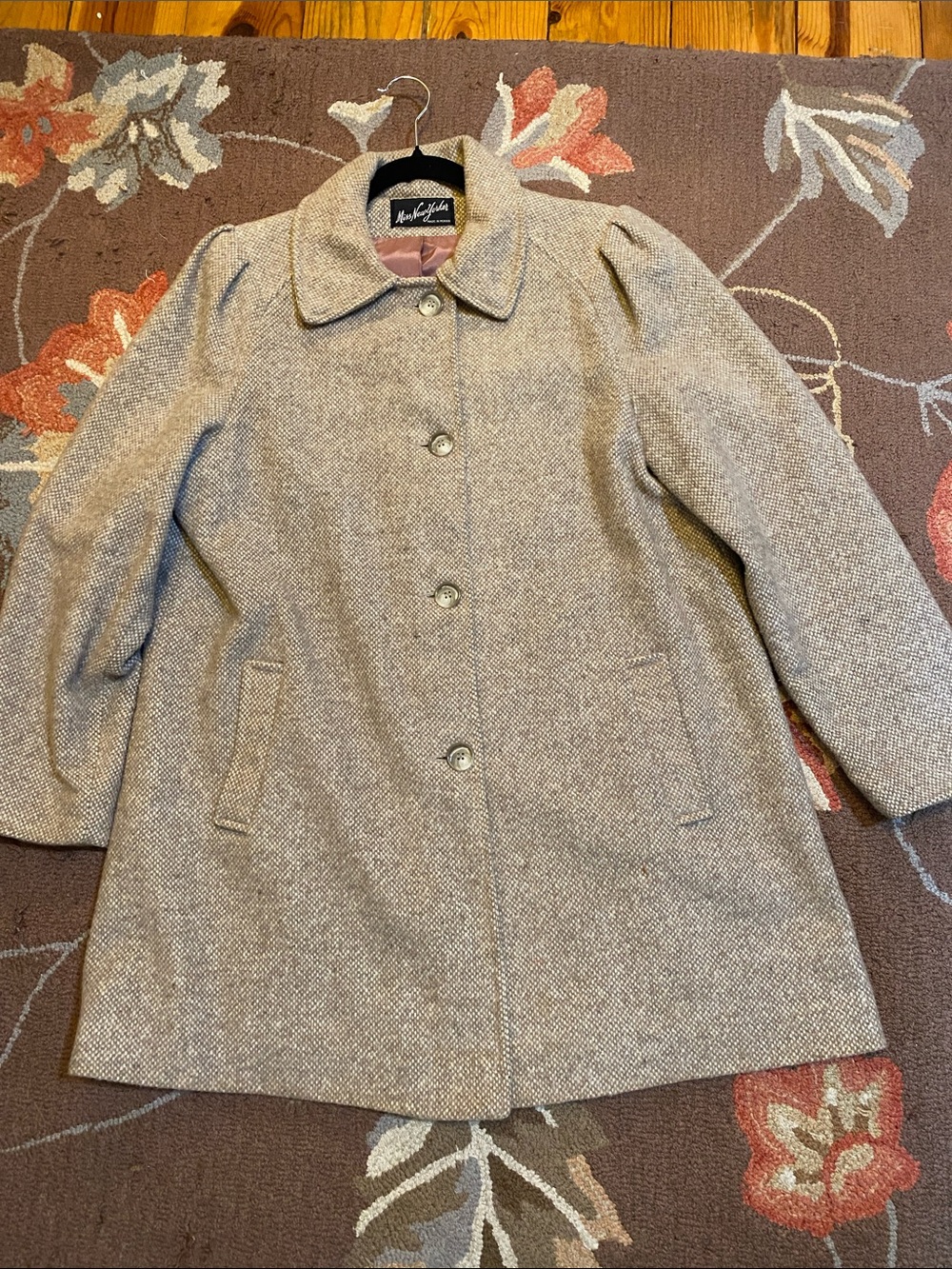Miss New Yorker Vintage Wool blend Coat